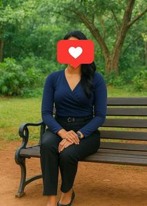 Stylish Navy Blue Top