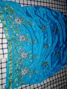 Party Wear Silk Suit