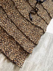 Leopard Print Tiered Dress