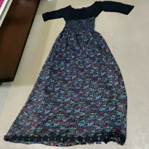 floral gown