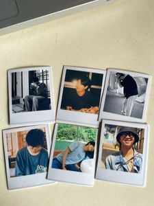 SET OF 6 SMALL NAMJOON POLAROIDS