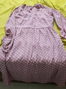Pink Polka Dot Dress