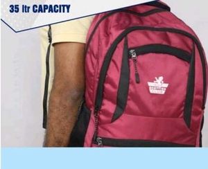 Stylish Backpack with Reflective Strip &amp; Protector