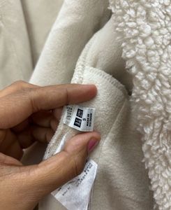 UNIQLO Cozy Cream Sherpa Jacket