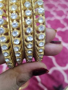 Gold Plated Bangles