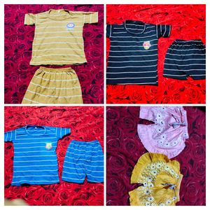 Kids' Clothing Bundle - 4 Matching Sets