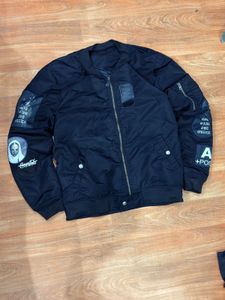 Stylish Black Bomber Jacket