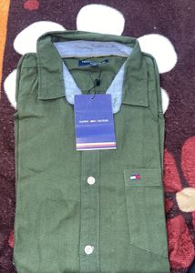 Tommy Hilfiger Green Shirt