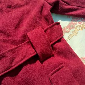 Women’s Maroon Winter Coat |