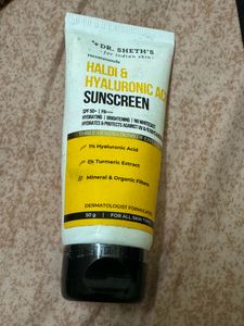 Sunscreen - Dr Sheth’s Haldi and hyaluronic