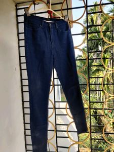 Navy Blue Skinny Jeans