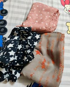 Combo Of 3 Stoles Or Scarfs 💕
