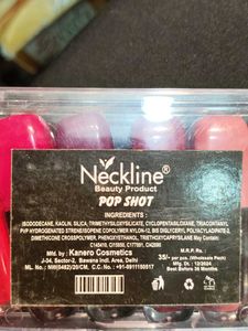 Neckline Lipsticks Nude And Dark Shades For Women