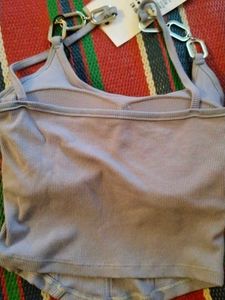 Lilac Chain Strap Tank Top