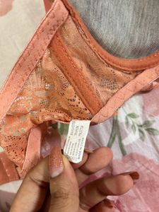 Lace Detail Bra