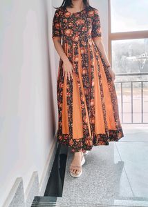Floral Print Maxi Dress