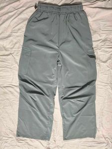 Grey Cargo Pants