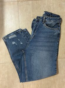 High-Waisted Mom Jeans