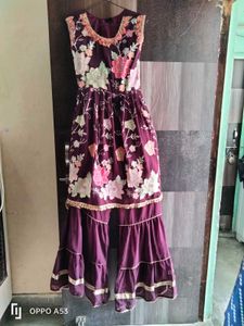 Frock With Sharara