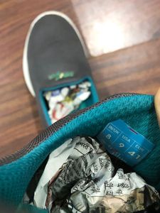 Grey Action Slip-On Shoes UK8