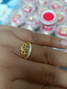 Ring 1 Gm Gold plated Hie Quite