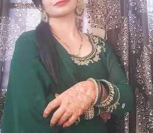 Emerald Green Embroidered Salwar Kameez