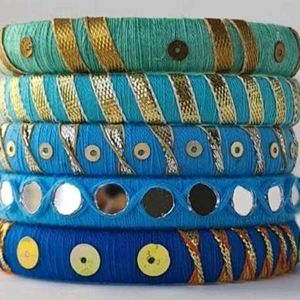 Blue Shade Bangles 🧿