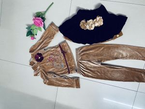 Velvet 3 Piece Dress