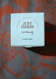 Just Herbs Lip & Cheek Tint - Rose Coral