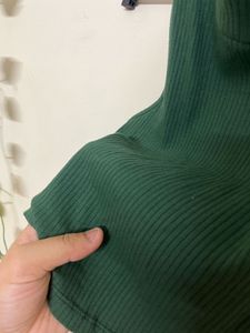 Zara Green Halter Neck Top