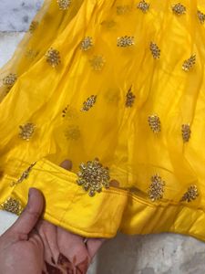 Yellow Lehenga Choli Set