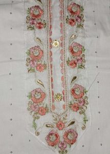 White Embroidered Kurta
