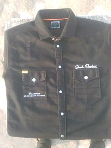 Stylish Black Denim Shirt