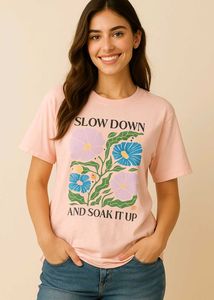 Floral Graphic Tee