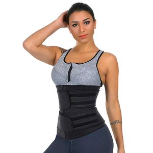 Black Zip Up Compression Waist Trainer Size M