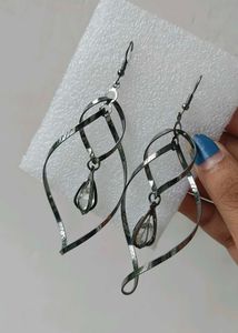 Dangle Spiral Earrings