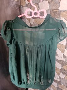 Branded Crop Shirt For Women