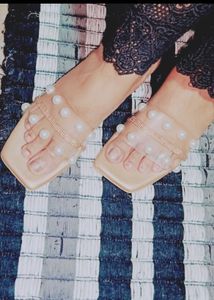 Metro Pearl Embellished Heels