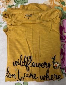 Wildflower Embroidered Tee
