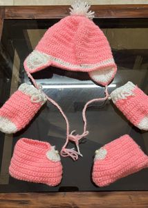Cute Knitted Baby Set