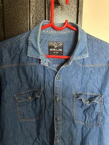 Denim Shirt No Colour Fading