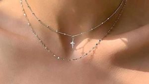 Layered Star Necklace