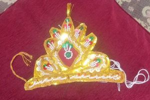 Krishna Dress With Crown For Babies