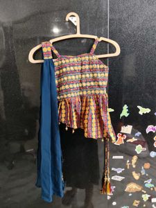 Cute Ethnic Girls Clothing Set