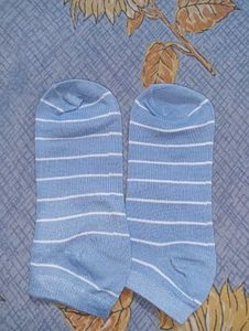 Pack Of Three Ankle Length Socks