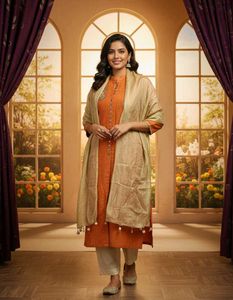Elegant Kurta with dupatta