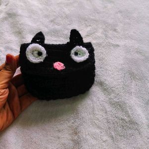 Crochet Cat Pouch