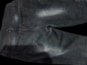 Embroidered Detail Jeans For Girls