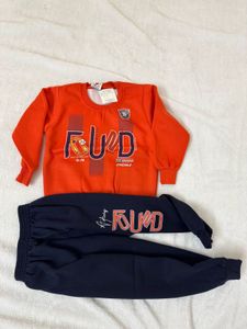 Kids' Red &amp; Blue Tracksuit Set