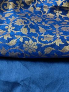 Royal Blue Dress Material